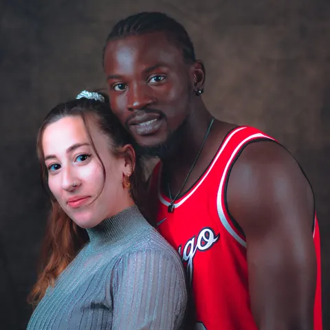Samuel & Laura, couple heureux formé sur AfriLove World entre Yaoundé 🇨🇲 et Berlin 🇩🇪